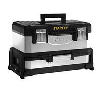 Stanley 1-95-830 Boîte à outils à tiroir bi-matière galvanisée 51 cm Multicolore