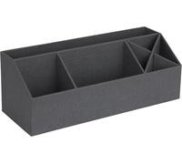Stanley 1-97-483 Organiseur À Intercalaires Mobile Sort Master - Couvercle Alvéolé Et Transparent Pour Voir Le Contenu - Compact - Léger - Spacieux - Dimensions : 37,5 X 6,7 X 29,2 Cm Noir/Jaune