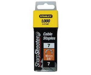 Stanley 1-CT106T Agrafes cavaliers 10mm Type 7 - boite de 1000pcs