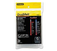 STANLEY 1-Gs10Dt Bâton De Colle Ø 7 Mm Longueur 100 Mm - Collage De Matériaux Sensibles À La Chaleur Et Pour Les Application Générales - Pour Pistolets À Colle Gr15 - Sachet De 24 Pièces