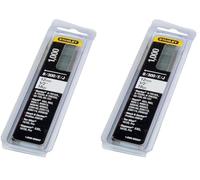 STANLEY 1-SWK-BN050T Clous Type J-18GA, Argent, 12 mm (Lot de 2)