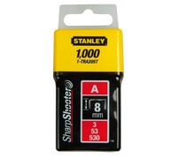 Stanley 1-TRA209T Agrafes type A 5/53/530, 14mm, boite de 1000pcs