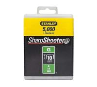 Stanley 1-TRA706-5T Agrafes type G 4/11/140, 10mm, boite de 5000pcs