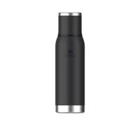 Stanley 1913 Adventure To-Go Bouteille Isotherme 0.75L - 20 Heures Chaud - 25 Heures Froid - Etanche - Couvercle Isolant - Sans BPA - Lavable au Lave-Vaisselle - Lavable au Lave-Vaisselle - Black 2.0