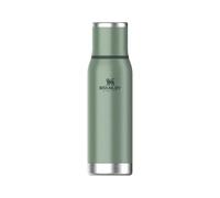 Stanley 1913 Adventure To-Go Bouteille Isotherme 0.75L - Hammertone Green | 20 Heures Chaud - 25 Heures Froid - Etanche - Couvercle Isolant - Sans BPA - Lavable au Lave-Vaisselle