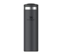 STANLEY 1913 Aerolight Transit Fliptop Mug 0.47L - Chaud pendant 6 heures - Frais pendant 8 heures - Lavable au lave-vaisselle - Étanche - Tasse à café isotherme - Noir 2.0