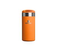 STANLEY 1913 Aerolight Transit Mug Isotherme Café 0.35L - 4 Heures Chaud - 6 Heures Froid - Couvercle Étanche et Blocable - Thermos - Lavable au Lave-Vaisselle - Goldenrod Coral