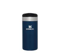 STANLEY 1913 Aerolight Transit Mug Isotherme Café 0.35L - 4 Heures Chaud - 6 Heures Froid - Couvercle Étanche et Blocable - Thermos - Lavable au Lave-Vaisselle - Royal Blue Metallic