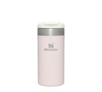 Stanley Aerolight Transit Mug Isotherme Café 0.35L - 4 Heures Chaud - 6 Heures Froid - Couvercle Étanche et Blocable - Thermos - Lavable au Lave-Vaisselle - Rose Quartz