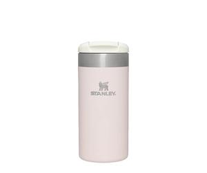 STANLEY 1913 Aerolight Transit Mug Isotherme Café 0.35L - 4 Heures Chaud - 6 Heures Froid - Couvercle Étanche et Blocable - Thermos - Lavable au Lave-Vaisselle - Rose Quartz