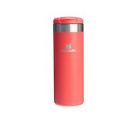 Stanley 1913 Aerolight Transit Mug Isotherme Café 0.47L - 6 Heures Chaud - 8 Heures Froid - Couvercle Étanche et Blocable - Thermos - Lavable au Lave-Vaisselle - Hot Coral