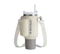 Stanley 1913 All-Day Quencher Carry-All 1.18L - Cream | Fermeture à 2 Boutons-Pression - Poche Téléphone - Poche Cartes - Mousqueton Porte-Clés - Extérieur en Polyester 100% Recyclé