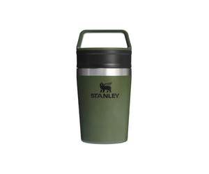 Stanley 1913 Cafe To-Go Travel Mug 0.23L - Dried Pine | 3 Heures Chaud - 4 Heures Froid - Étanche et Compact - Thermos Café avec Poignée - Lavable au Lave-Vaisselle
