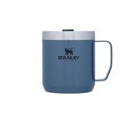 STANLEY 1913 Classic Camp Mug Isotherme 0.35L - Lake | Legendary - Garde 1.5 Heures à Chaud - 3 Heures à Froid - Lavable au Lave-Vaisselle - Sans BPA - Thermos Café - Gobelet Cafe