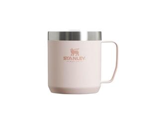 STANLEY 1913 Classic Camp Mug Isotherme 0.35L - Rose Quartz | Legendary - Garde 1.5 Heures à Chaud - 3 Heures à Froid - Lavable au Lave-Vaisselle - Sans BPA - Thermos Café - Gobelet Cafe