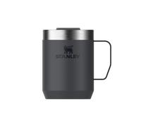 STANLEY 1913 Classic Camp Travel Mug 0.23L - Black | Legendary - Garde 1 Heures à Chaud - 2 Heures à Froid - Lavable au Lave-Vaisselle - Sans BPA - Thermos Café - Gobelet Cafe