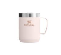 STANLEY 1913 Classic Camp Travel Mug 0.23L - Rose Quartz | Legendary - Garde 1 Heures à Chaud - 2 Heures à Froid - Lavable au Lave-Vaisselle - Sans BPA - Thermos Café - Gobelet Cafe