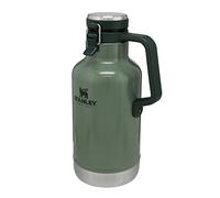 Stanley 1913 Classic Easy-Pour Growler 1.9L Hammertone Green - Chope isotherme - Garde la bière fraîche et gazeuse - Acier Inoxydable - Étanche - Passe au lave-vaisselle
