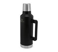 Stanley 1913 Classic Legendary 2.3L - Maintient la Température 48h (Chaud/Froid) - Bouteille Isotherme - Sans BPA - Gourde Isotherme en Acier Inoxydable - Gourde Inox - Matte Black Pebble