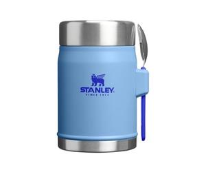 STANLEY 1913 Classic Legendary Bocal alimentaire en acier inoxydable sans BPA anti-fuite Passe au lave-vaisselle Bleu ciel 0,4 l