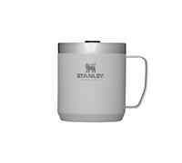 STANLEY 1913 Classic Legendary Camp Mug Isotherme 0.35L - Garde 1.5 Heures à Chaud - 3 Heures à Froid - Lavable au Lave-Vaisselle - Sans BPA - Thermos Café - Gobelet Cafe - Tasse Isotherme - Ash