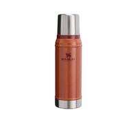 Stanley 1913 Classic Legendary Thermos 0.75L - Maintient la Température 20h (Chaud/Froid) - Bouteille Isotherme 750 ml - Sans BPA - Gourde Isotherme en Acier Inoxydable - Gourde Inox - Hammertone Clay