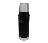 Stanley Bouteille isotherme Classic Legendary 750 ml — Acier inox — 20h Chaud/Froid — Matt Black