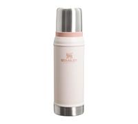 Stanley 1913 Classic Legendary Thermos 0.75L - Maintient la Température 20h (Chaud/Froid) - Bouteille Isotherme 750 ml - Sans BPA - Gourde Isotherme en Acier Inoxydable - Gourde Inox - Rose Quartz