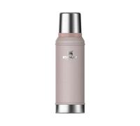 Stanley 1913 Classic Legendary Thermos 0.94L - Maintient la Température 24h (Chaud/Froid) - Bouteille Isotherme - Sans BPA - Gourde Isotherme en Acier Inoxydable - Gourde Inox - Hammertone Rose Quartz