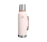 Stanley 1913 Classic Legendary Thermos 1.4L - Maintient la Température 40h (Chaud/Froid) - Bouteille Isotherme - Sans BPA - Gourde Isotherme en Acier Inoxydable - Gourde Inox - Hammertone Rose Quartz