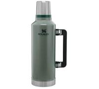 Stanley 1913 Classic Legendary Thermos 2.3L - Maintient la Température 48h (Chaud/Froid) - Bouteille Isotherme - Sans BPA - Gourde Isotherme en Acier Inoxydable - Gourde Inox - Hammertone Green