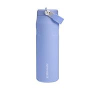 Stanley 1913 Flip Straw Gourde Isotherme 0.7L - Hydrangea | Avec Paille - 10 Heures Froide - 2 Jours Glacée - Acier Inoxydable - Sans BPA - Etanche - Lavable Au Lave-Vaisselle - Thermos