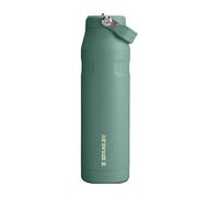 Stanley 1913 Flip Straw Gourde Isotherme 1.06L - Shale | Avec Paille - 17 Heures Froide - 4 Jours Glacée - Acier Inoxydable - Sans BPA - Etanche - Lavable Au Lave-Vaisselle - Thermos