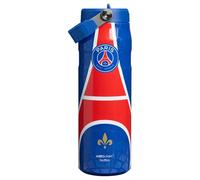 Stanley 1913 Flip Straw Gourde Isotherme Avec Paille 0.7L - 17 Heures Froide - 4 Jours Glacée - Acier Inoxydable - Sans BPA - Etanche - Lavable Au Lave-Vaisselle - Thermos - PSG Nouveau