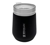 STANLEY 1913 Go Everyday Tumbler 0.29L - Gobelet En Acier Inoxydable Pour Vin, Cocktails, Café, Thé - Garde Au Froid/Chaud Pendant Des Heures - Sans BPA - Lavable au Lave-Vaisselle - Black