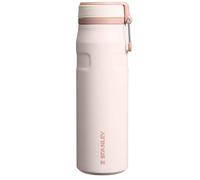 STANLEY 1913 IceFlowBottle Twist Flip 0.71L - 17 Heures Froid - 4 Jours Glacé - Lavable Au Lave-Vaisselle - Acier Inoxydable Recyclé - Sans BPA - Isolation Sous Vide - Rose Quartz