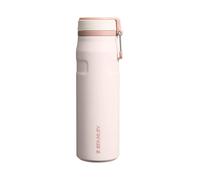 Stanley 1913 IceFlowBottle Twist Flip 0.71L - Rose Quartz | 17 Heures Froid - 4 Jours Glacé - Lavable Au Lave-Vaisselle - Acier Inoxydable Recyclé - Sans BPA - Isolation Sous Vide