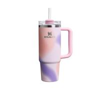 STANLEY Quencher H2.0 FlowState Mug Isotherme avec Paille 0.89L - Froid Pendant 9 Heures - Glacé Pendant 40 Heures - Thermos Lavable au Lave-Vaisselle - Gourde Inox Sans BPA - Rose Petal Motion