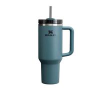 STANLEY 1913 Quencher H2.0 FlowState Mug Isotherme avec Paille 1.2L - Froid Pendant 11 Heures - Glacé Pendant 48 Heures - Thermos Lavable au Lave-Vaisselle - Gourde Inox Sans BPA - Blue Spruce