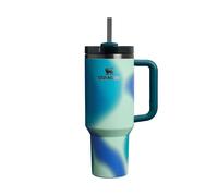 STANLEY 1913 Quencher Mug Isotherme avec Paille 1.2L - Coastal Teal Motion | H2.0 FlowState - Froid Pendant 11 Heures - Glacé Pendant 48 Heures - Thermos Lavable au Lave-Vaisselle - Gourde Inox Sans BPA