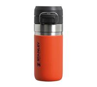STANLEY 1913 Quick Flip Gourde Isotherme 0.47L - Froid Pendant 7 Heures - Étanche - Va au Lave-Vaisselle - Couvercle à Bouton-pression - Sans BPA - Gourde Inox - Bouteille D'Eau - Tigerlily Plum