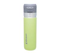 STANLEY 1913 Quick Flip Gourde Isotherme 0.71L - Citron | Froid Pendant 12 Heures - Étanche - Va au Lave-Vaisselle - Couvercle à Bouton-pression - Thermos Sans BPA - Gourde Inox