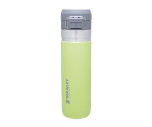 STANLEY 1913 Quick Flip Gourde Isotherme 0.71L - Citron | Froid Pendant 12 Heures - Étanche - Va au Lave-Vaisselle - Couvercle à Bouton-pression - Thermos Sans BPA - Gourde Inox