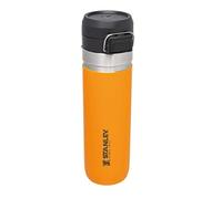 STANLEY 1913 Quick Flip Gourde Isotherme 0.71L - Froid Pendant 12 Heures - Étanche - Va au Lave-Vaisselle - Couvercle à Bouton-pression - Thermos Sans BPA - Gourde Inox - Bouteille D'Eau - Saffron