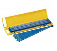 Stanley 2-15-558 Lame de scie à métaux Carte 5 Lames HSS bimtal laser 10 Dents