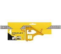Stanley Équerre à combinaison 2-46-143 Die-Cast multi-usage 300 mm Fiole 360°