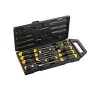 Stanley 2-65-005 CushionGrip Tournevis Phillips et plats, jeu de 10 pieces
