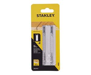 STANLEY - 2 Feuilles HCS pour Coupe Fine, Droite et Sans Copeaux - STA21012-XJ