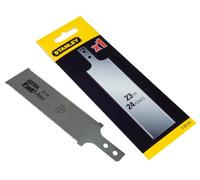 Stanley 3-20-331 Lame De Scie À Raser - Gamme FatMax - 23Dents/Pouce - Denture Triple Biseau - Double Denture - Réaffûtable - 120Mm