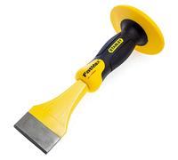 STANLEY 4-18-330 Ciseaux D'Électricien 55Mm X 250Mm - Gamme FATMAX - Acier Chrome Vanadium - Tète Parabolique- Poignée Bi Matière Pour Plus De Confort - Protège Main